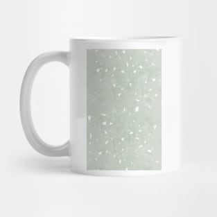 Sage green watercolor pattern Mug